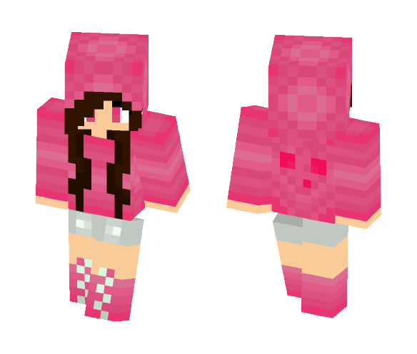 Love Smile Girl - Girl Minecraft Skins - image 1