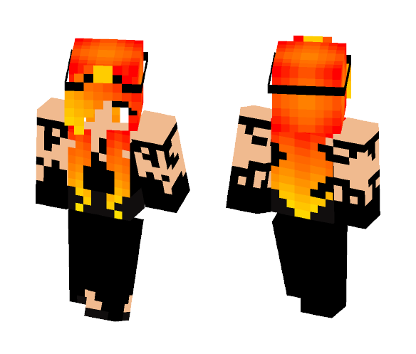 Ashes Queen - Female Minecraft Skins - image 1