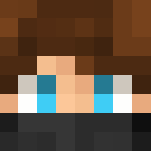 ♦Icarus♦ (black n blue skin) - Male Minecraft Skins - image 3