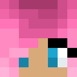Pink hair cool dress - Female Minecraft Skins - image 3