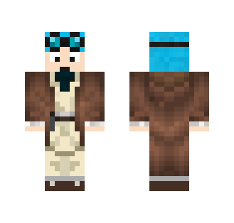 DANTDM with a brown coat