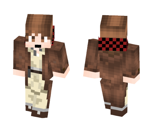Bajan canadian with a brown coat - Male Minecraft Skins - image 1
