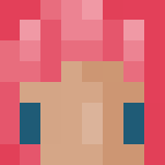 Chibi Purple Overall Girl - Girl Minecraft Skins - image 3