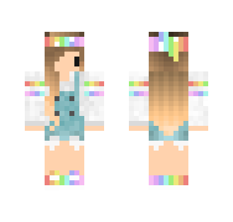 //RAiNBOW CHiBi GiRL - Girl Minecraft Skins - image 2