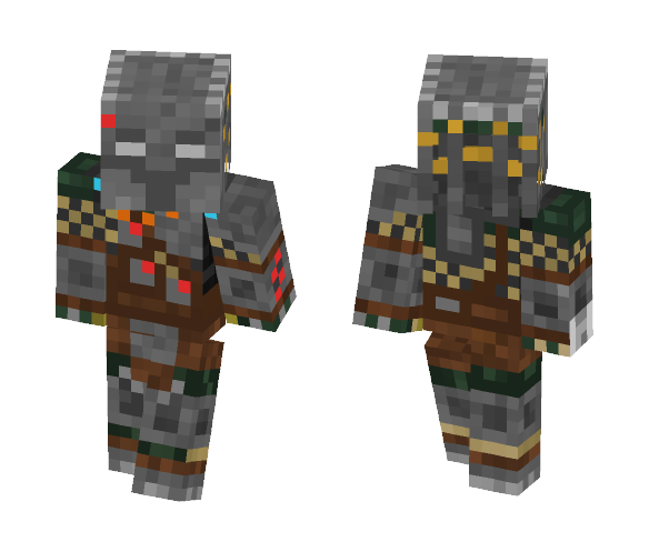 Wolf Predator with removable gear - Male Minecraft Skins - image 1