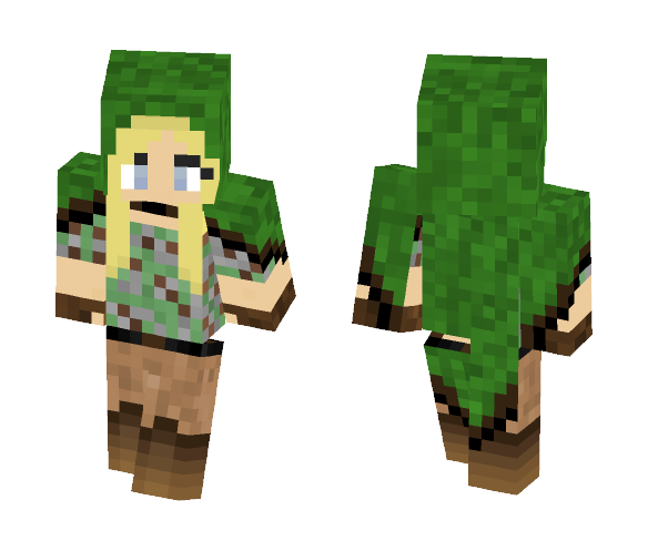 woman hunter, camo - Female Minecraft Skins - image 1
