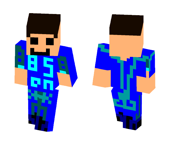 BlueSillyDragon - Male Minecraft Skins - image 1