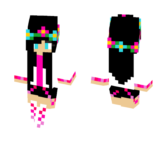 Flower girl #2 - Girl Minecraft Skins - image 1