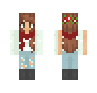Scarf- Requested | Fixed - Female Minecraft Skins - image 2
