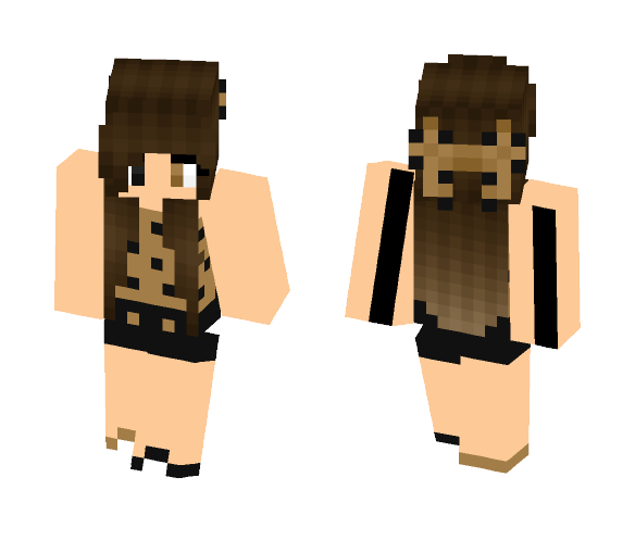 CookieGirl ~Brunette~ - Female Minecraft Skins - image 1