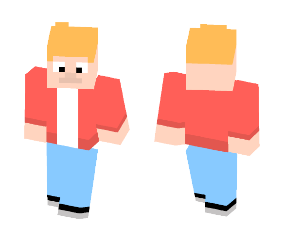 Philip J. Fry (Futurama) - Male Minecraft Skins - image 1