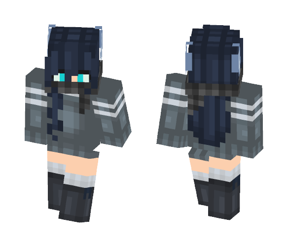 ~ cold wolf ~ - Female Minecraft Skins - image 1