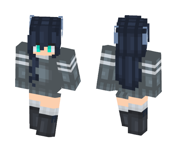 ~ wolf girl - Girl Minecraft Skins - image 1