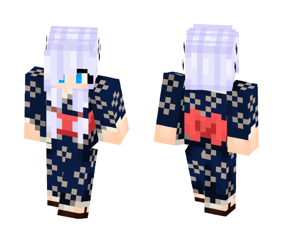 Kimono girl! ^^ - Female Minecraft Skins - image 1