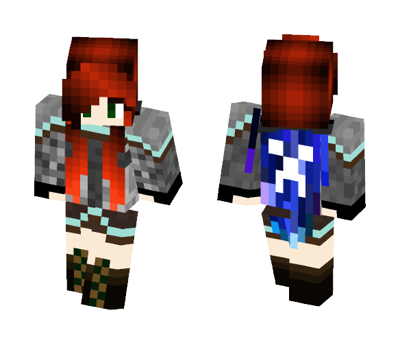 Knight Girl - Girl Minecraft Skins - image 1