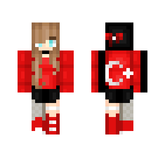 #PrayForTurkey ~Pxyton~ - Female Minecraft Skins - image 2