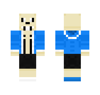 Undertale | Sans The Skeleton - Male Minecraft Skins - image 2