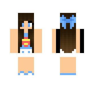 SuperGirl ~Brunette~ - Female Minecraft Skins - image 2