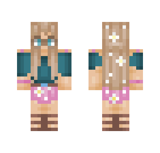 *~_Floral Surprise_~* - Female Minecraft Skins - image 2