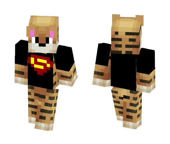Tiger-man - Male Minecraft Skins - image 1