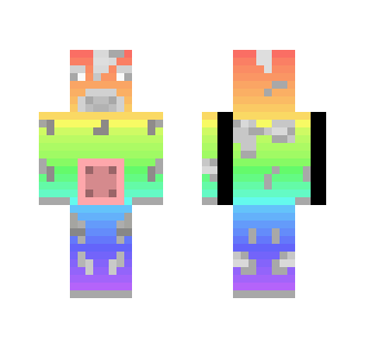 Rainbow Moo - Interchangeable Minecraft Skins - image 2