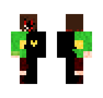 Glitch Chara - Male Minecraft Skins - image 2