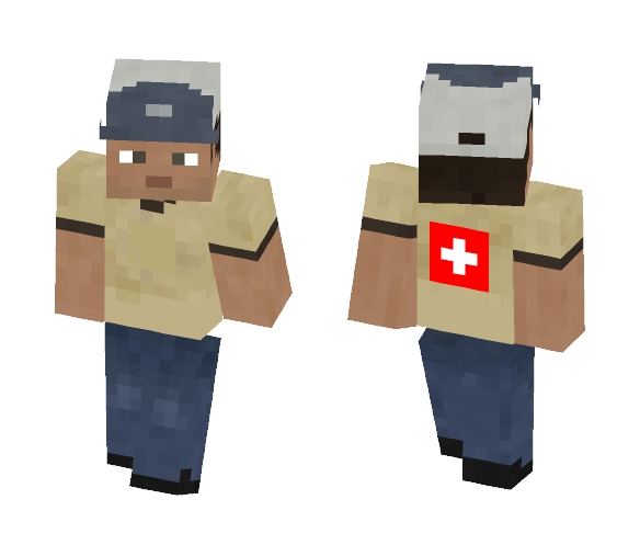 Ellis from L4D (Left 4 Dead) - Male Minecraft Skins - image 1