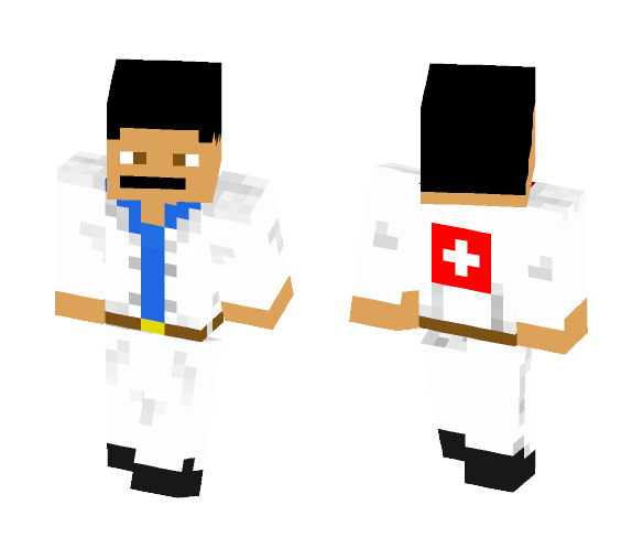 Nick from L4D (Left 4 Dead) - Male Minecraft Skins - image 1