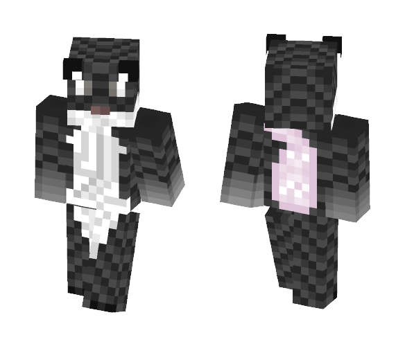 Black Fox-Request by UnmaskedMewtwo - Male Minecraft Skins - image 1