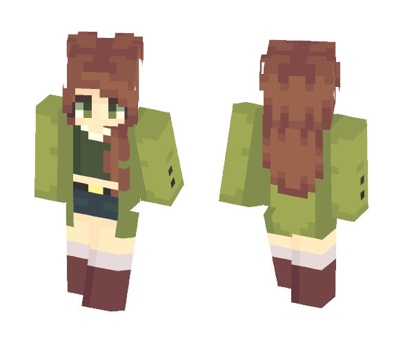 ???? | hire a samurai - Female Minecraft Skins - image 1