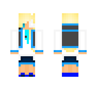 Legit Blue Sni[z - Female Minecraft Skins - image 2