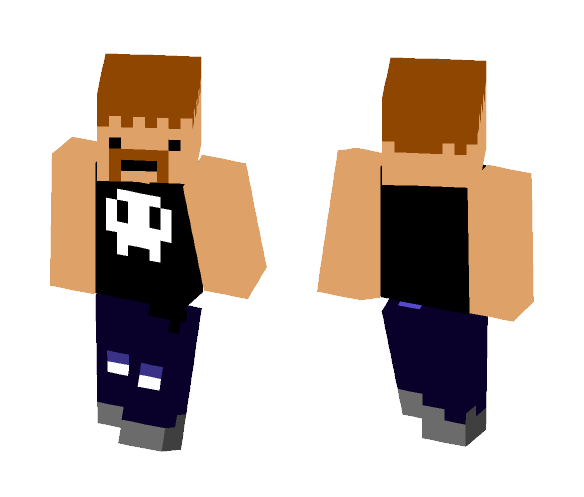 Abe's Awesome Manly Skin - Male Minecraft Skins - image 1