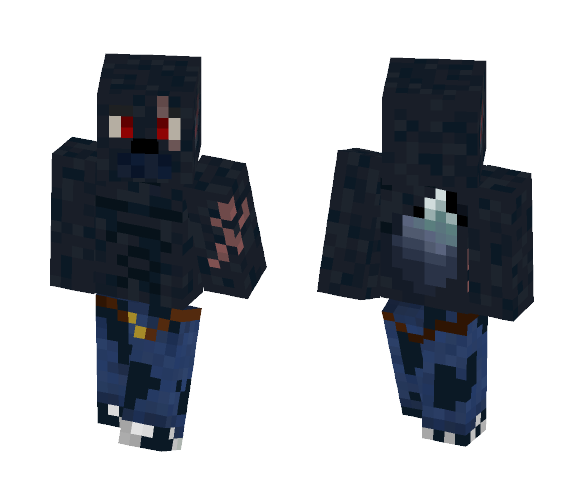 Werewolf made for my friend bishy - Male Minecraft Skins - image 1
