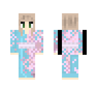 Kimono, Japanese pmc contest - Female Minecraft Skins - image 2