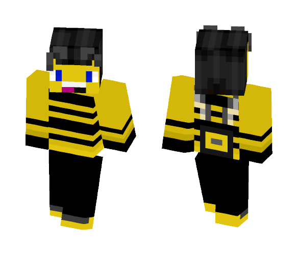 bees shouldn't bee able to fly - Male Minecraft Skins - image 1