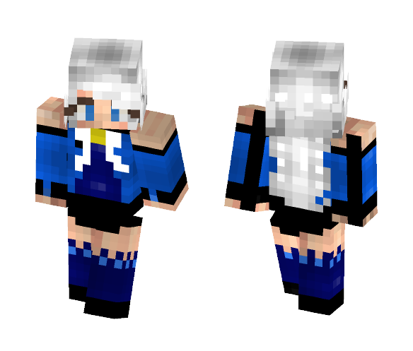 Lu Luciel (Looks better in 3d) - Female Minecraft Skins - image 1