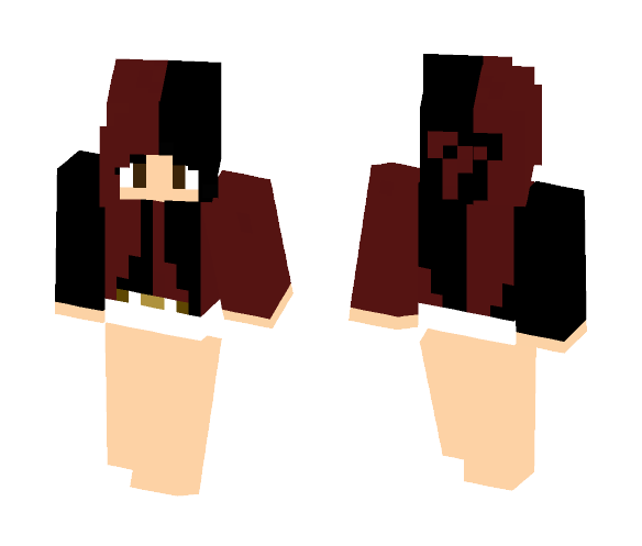 Red and Black - Female Minecraft Skins - image 1