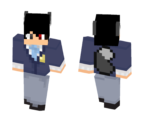 Demon Wolf PDH - Male Minecraft Skins - image 1