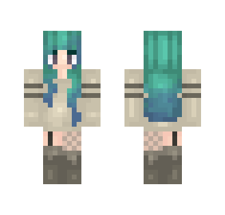 Ocean Ombre - Female Minecraft Skins - image 2