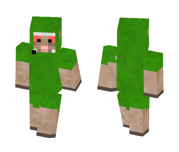 Dark Green Sheep For Blue Sheep - Male Minecraft Skins - image 1