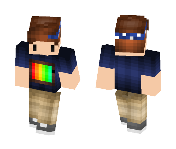 Retro (TimDot)Tv - Male Minecraft Skins - image 1