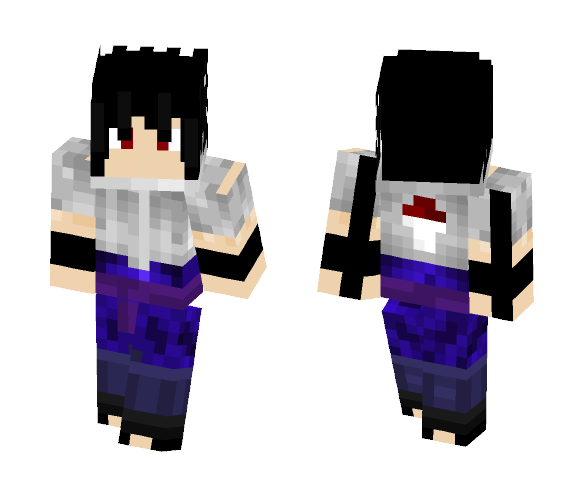 Sasuke Uchiha - Male Minecraft Skins - image 1