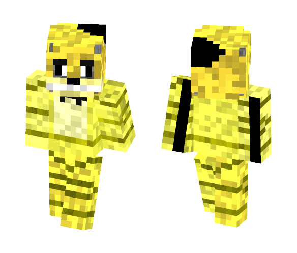Golden Freddy [fnaf skin week} - Interchangeable Minecraft Skins - image 1