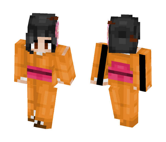 Japanese Kimono - Female Minecraft Skins - image 1