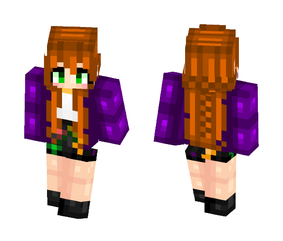 this skin is pretty messy - Female Minecraft Skins - image 1