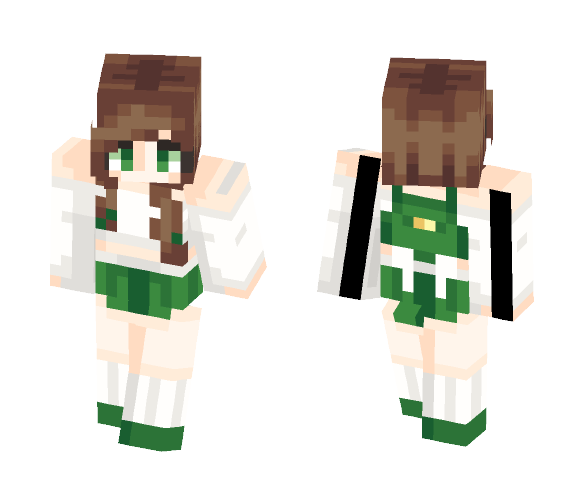 Starbucks + Back - Female Minecraft Skins - image 1