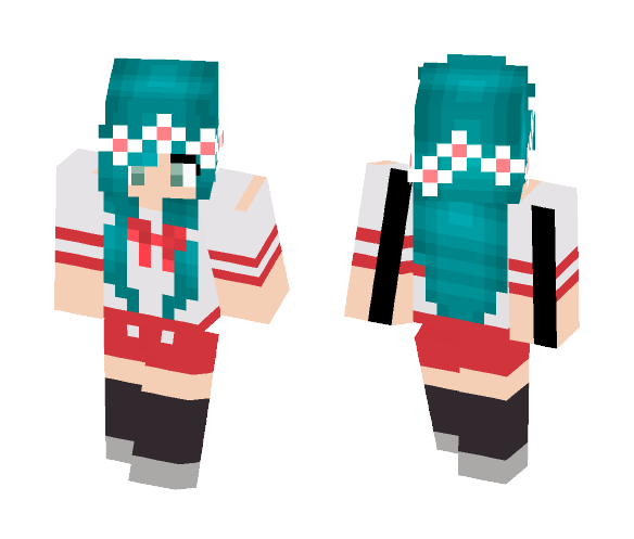 Japanese Uniform Girl - Girl Minecraft Skins - image 1