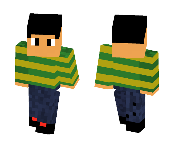Me as chara - Male Minecraft Skins - image 1