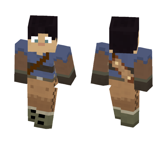 Female Archer skin - Female Minecraft Skins - image 1