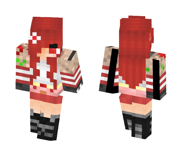 Redid my first skin ever - Female Minecraft Skins - image 1